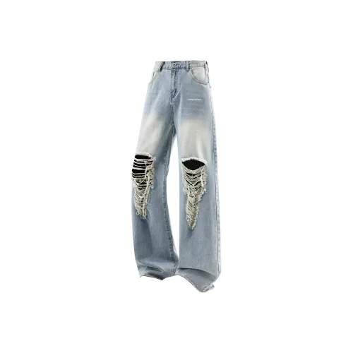 MUSCLETECH Jeans Unisex Blue