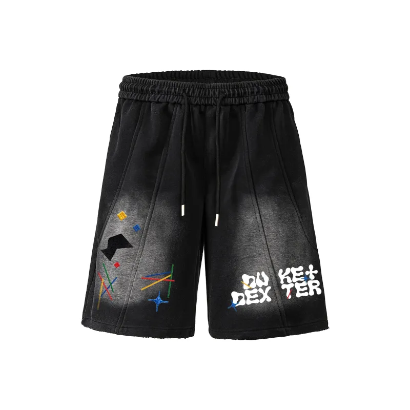 DUKE+DEXTER Casual Shorts Unisex Black-1