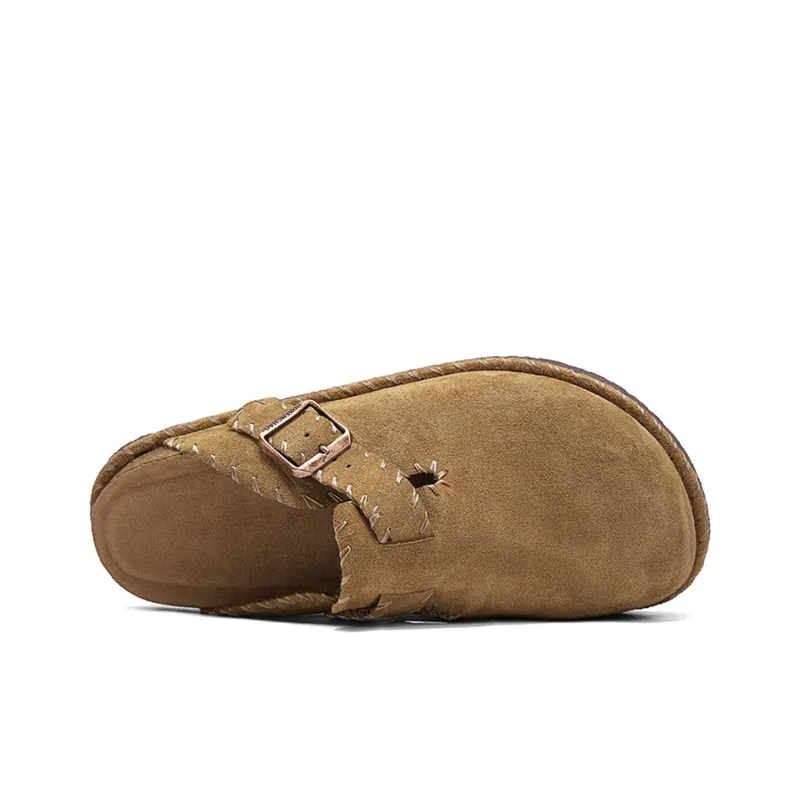HACKBUTEER Closed Toe Slippers Unisex-4