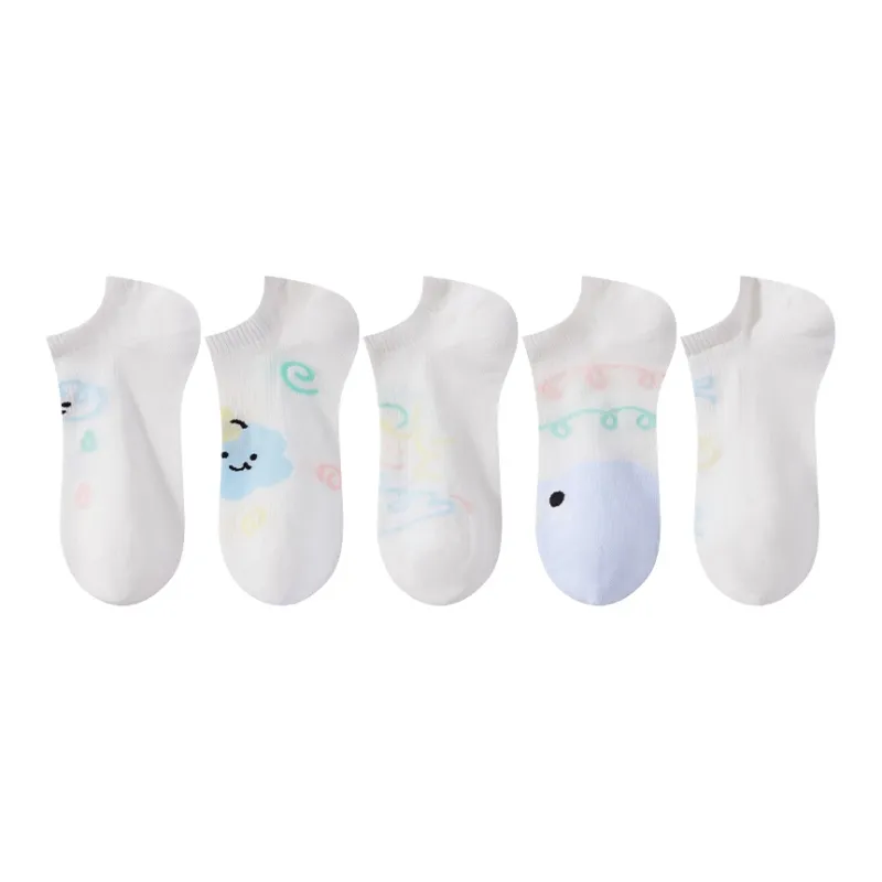 2323 Mid Calf Socks Women's 5 Pack-0