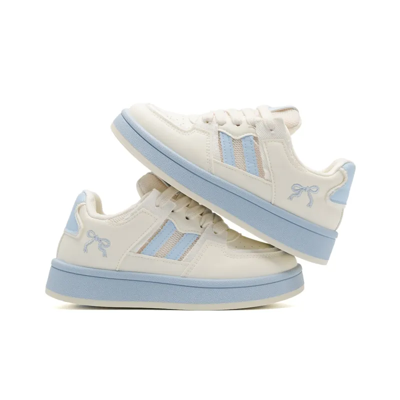 GDXF Skateboard Shoes Women's Low Top Beige Blue/Beige Pink/Beige Yellow/Guava Pink-2