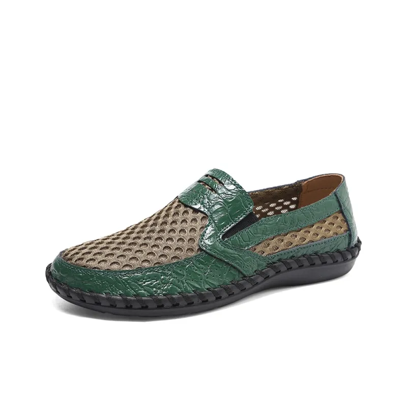 GESENLANG Slip Resistant And Breathable Low Top Casual Shoes Men's-25