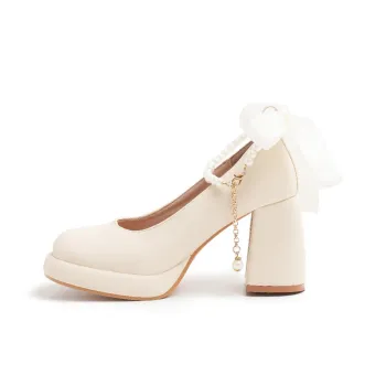 Be Good Chunky Heel High Heels Women's