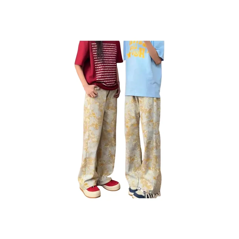 Cotton Gene Jeans Unisex Yellow-1
