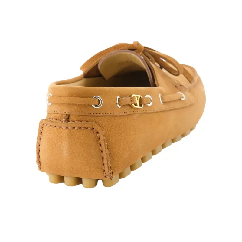 Valentino Driver Casual Shoes Men's Brown-5