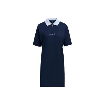 Adidas SS25 Short Sleeved Dress Women's Navy Blue
