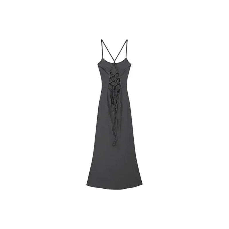 GUOZHEN Slip Dresses Women's-4