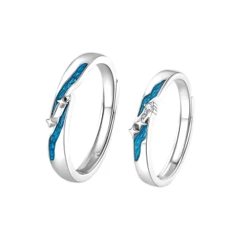 Happy Tide S999 Fine Silver Rings Unisex