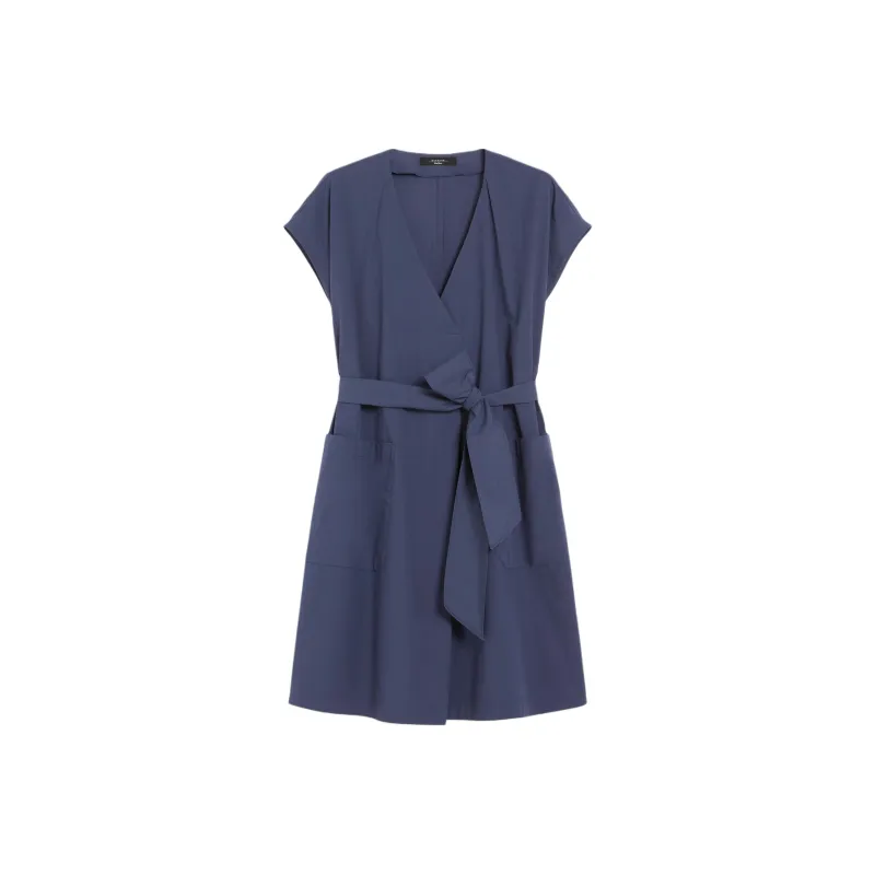 WEEKEND MaxMara Sleeveless Dress Women's Marine Blue-0
