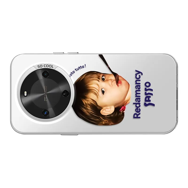 YAOCAI Acrylic Material Biting Spoon Little Boy Phone Cases Compatibility With MVMOM 30/20 Trendy And Cool-19