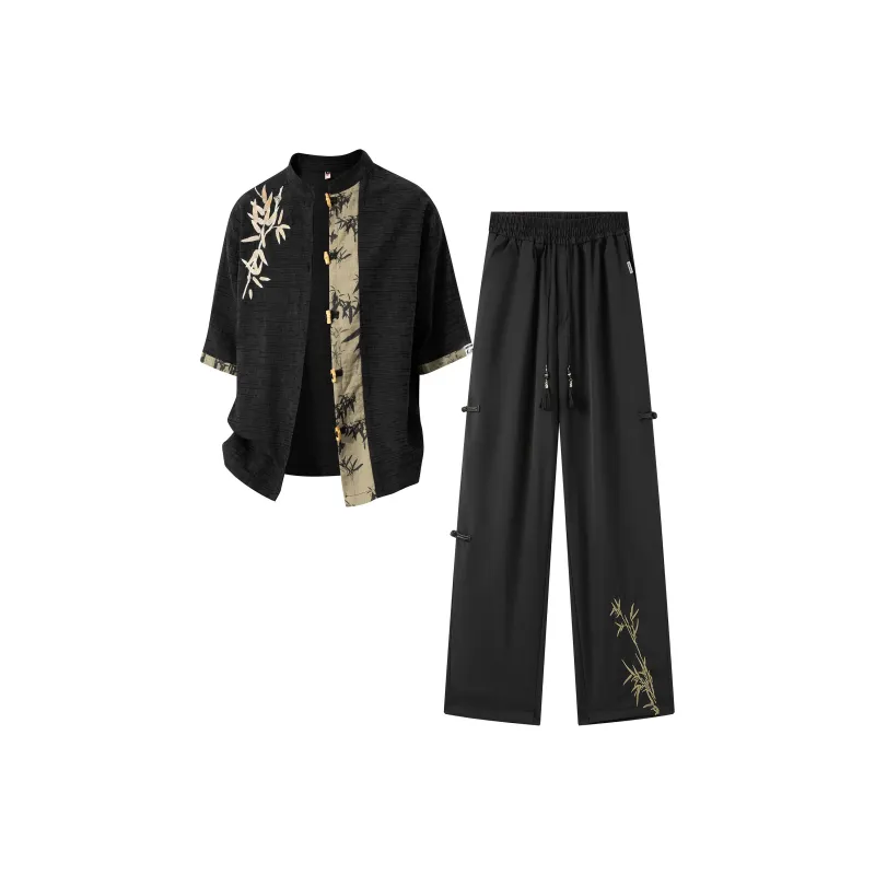 SAME FLOW Shirt Matching Set Unisex-25