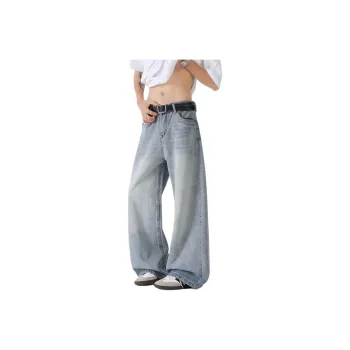 COPICVEN Jeans Unisex Blue