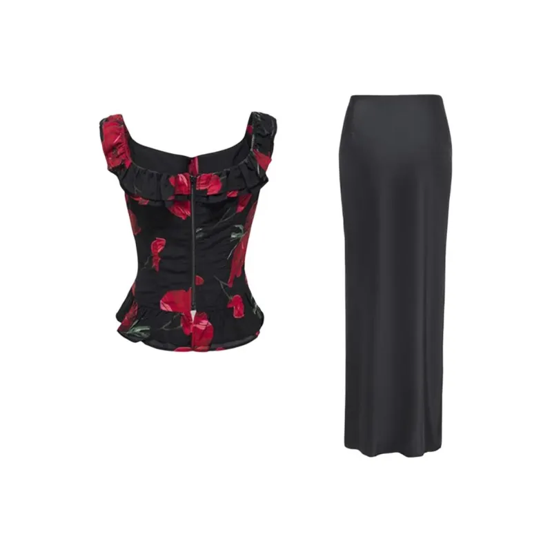 CZMO Two Piece Skirt Sets Women's-1