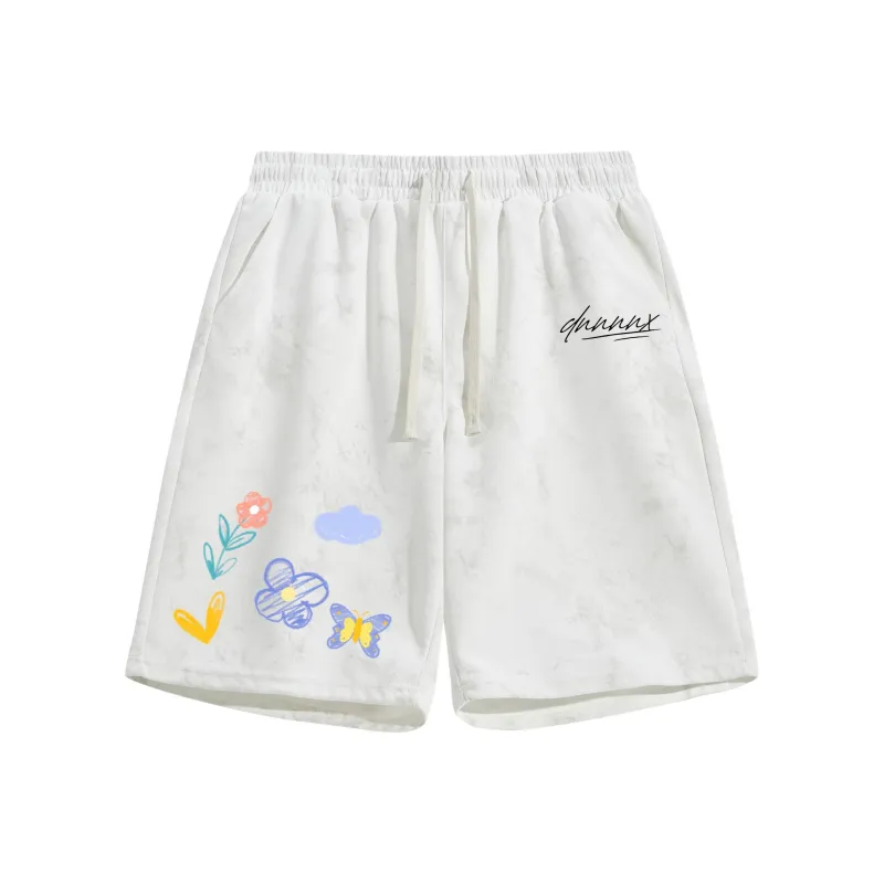 Dnnnnx Casual Shorts Unisex-5
