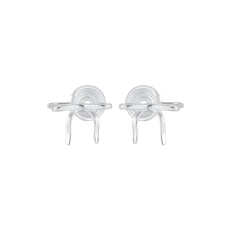 MISS XIA JWY Silver Plated Copper Clip On Earrings Unisex-0