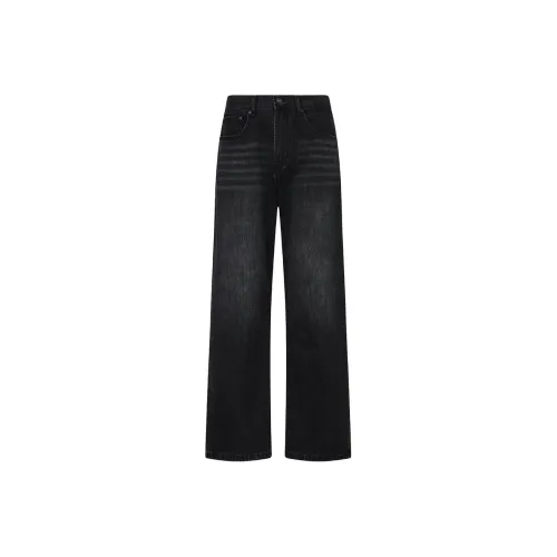 98SQUID Jeans Unisex Black