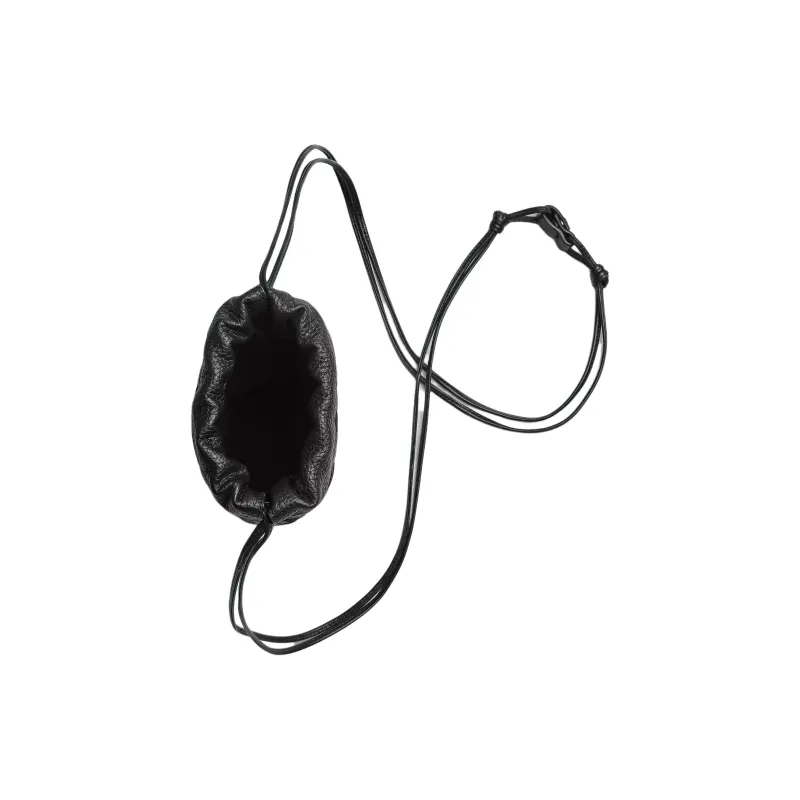 Bottega Veneta Cow Leather Crossbody Bag Men's Black-3