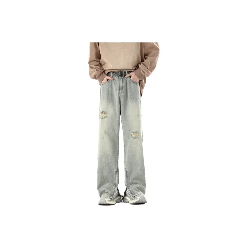 GROGNAK Jeans Unisex Yellow Mud
