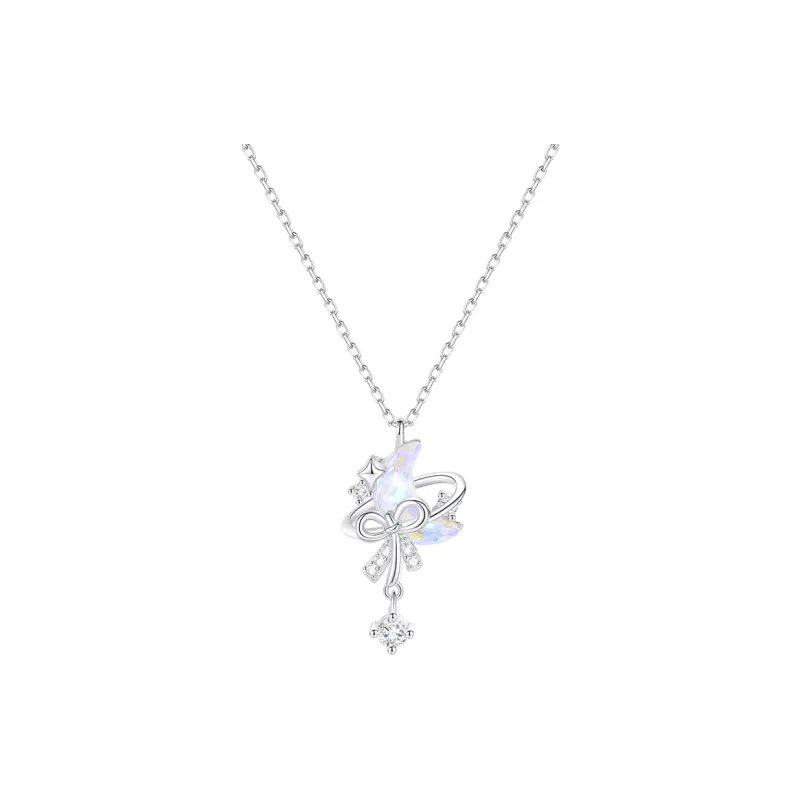 LISM S925 Silver Necklaces Women's-0