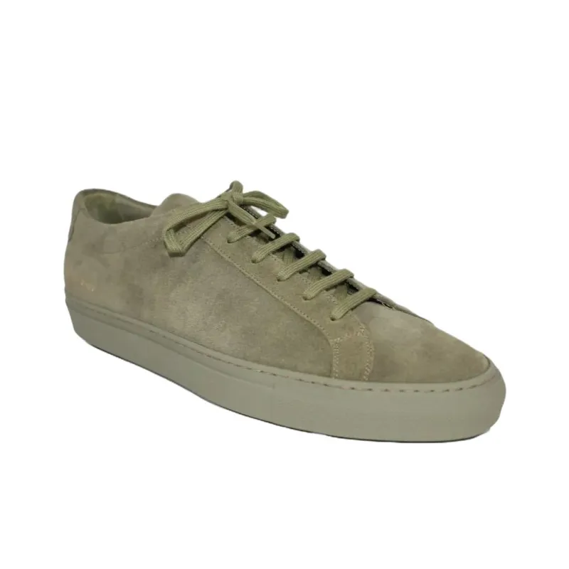 COMMON PROJECTS Low Top Skateboard Shoes Men's Green-2