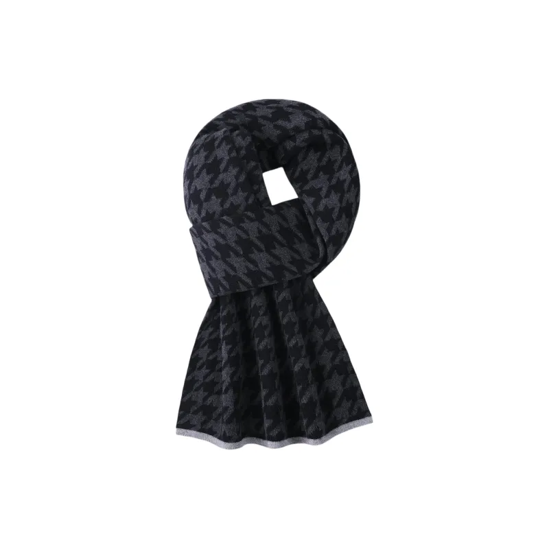 LIBO Cotton Knit Scarves Unisex-0