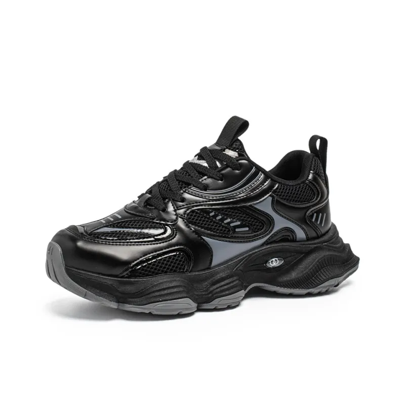ROBINHOOD Cushioning, Slip Resistant, Abrasion Resistant, Coverage, Support, Lightweight Low Top Chunky Sneakers Men's-2