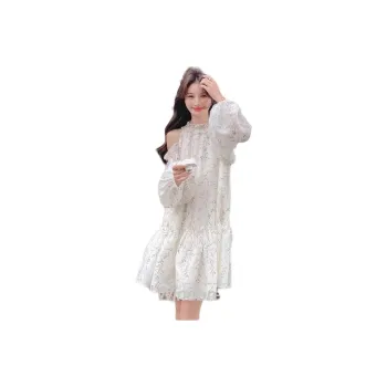 Dior Beauty Long Sleeved Dress Women's