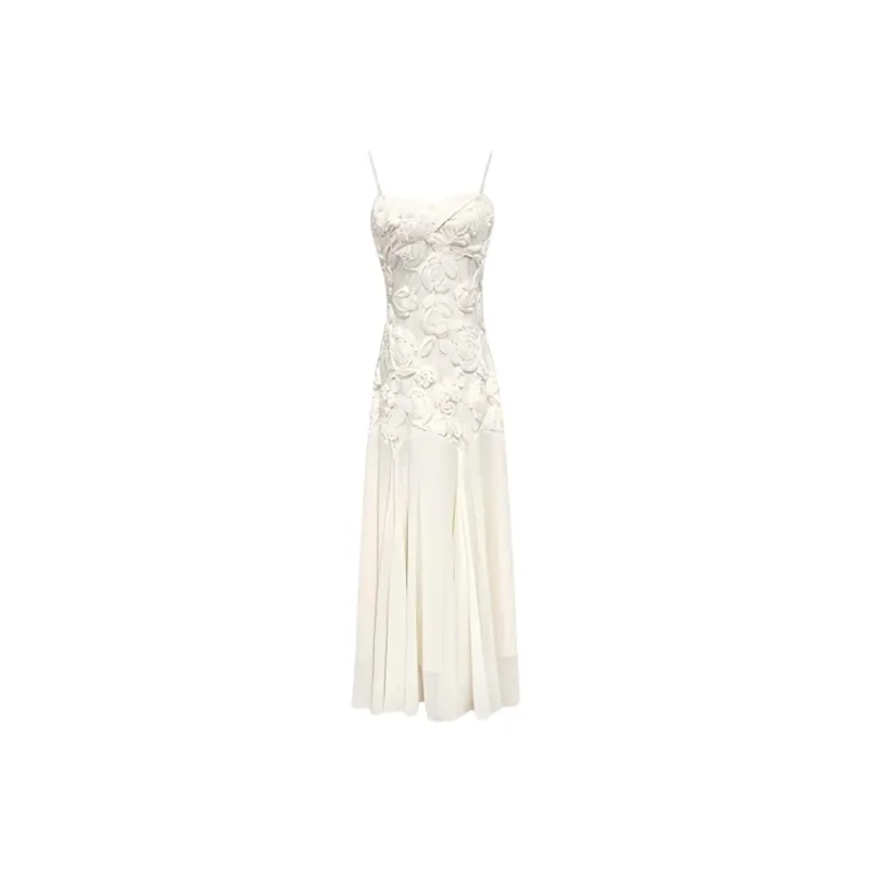 YGPRW Slip Dresses Women's Apricot-0
