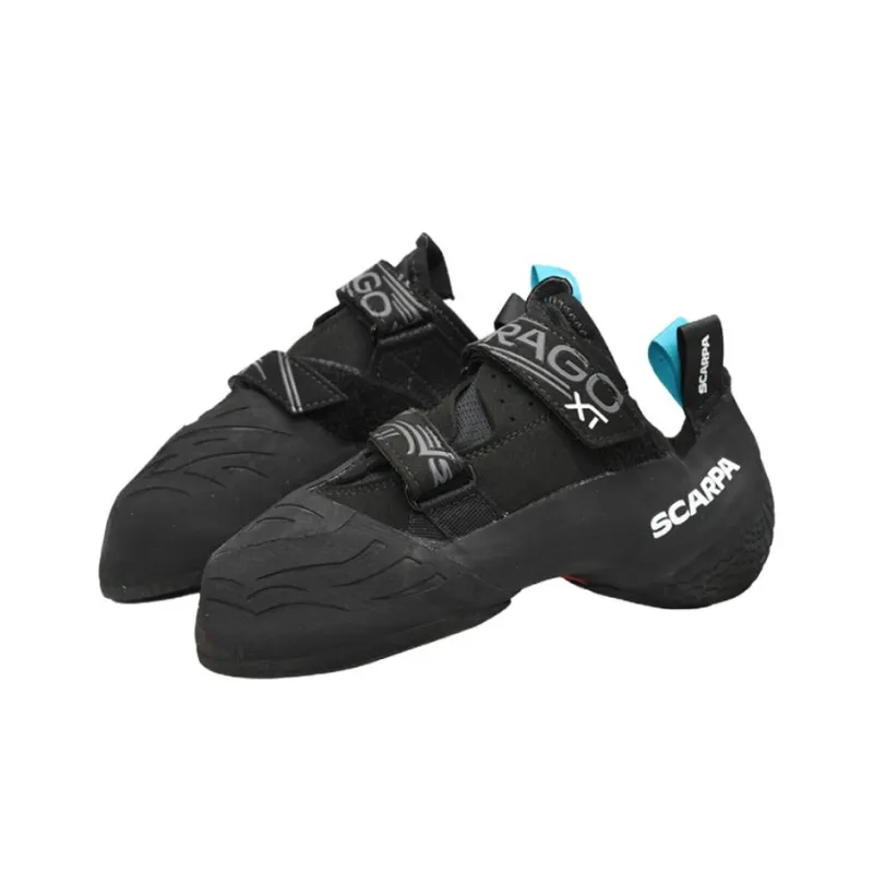 SCARPA Drago Anti Slip Wear Resistant Low Top Rock Climbing Shoes Unisex Black Gray-1