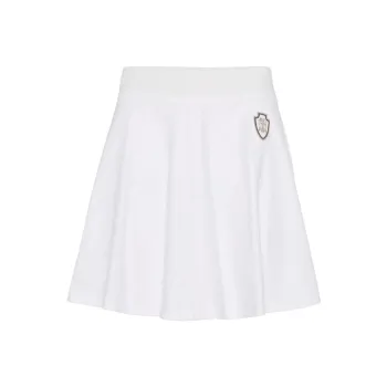 Brunello Cucinelli Cotton Pleated Skirt