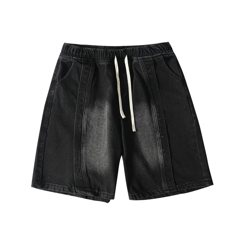 FONDLOOK Denim Shorts Unisex-0
