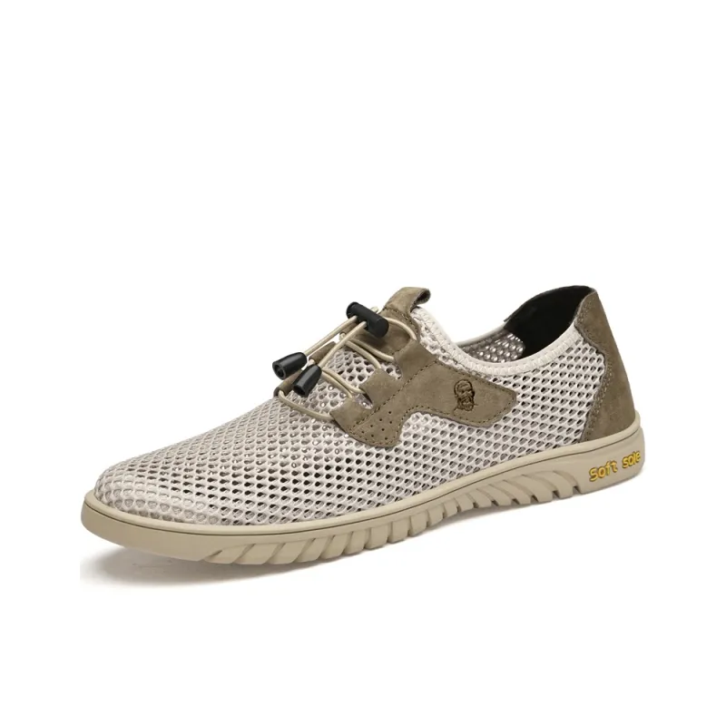 LAORENTOU Breathable Low Top Casual Shoes Men's-3