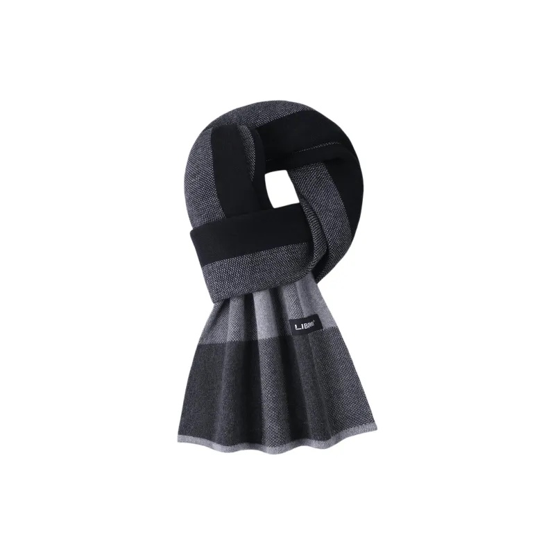 LIBO Cotton Knit Scarves Unisex-0