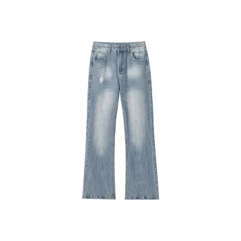 QOTRIOCK Jeans Unisex Glacier Blue