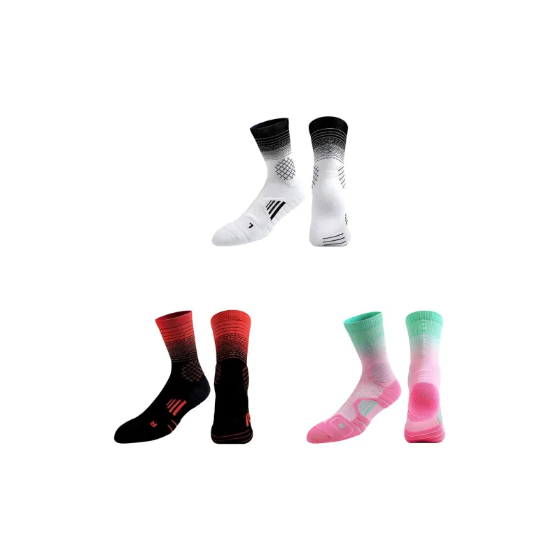 Gentle Welcome Basketball Socks Unisex Combo Set-13