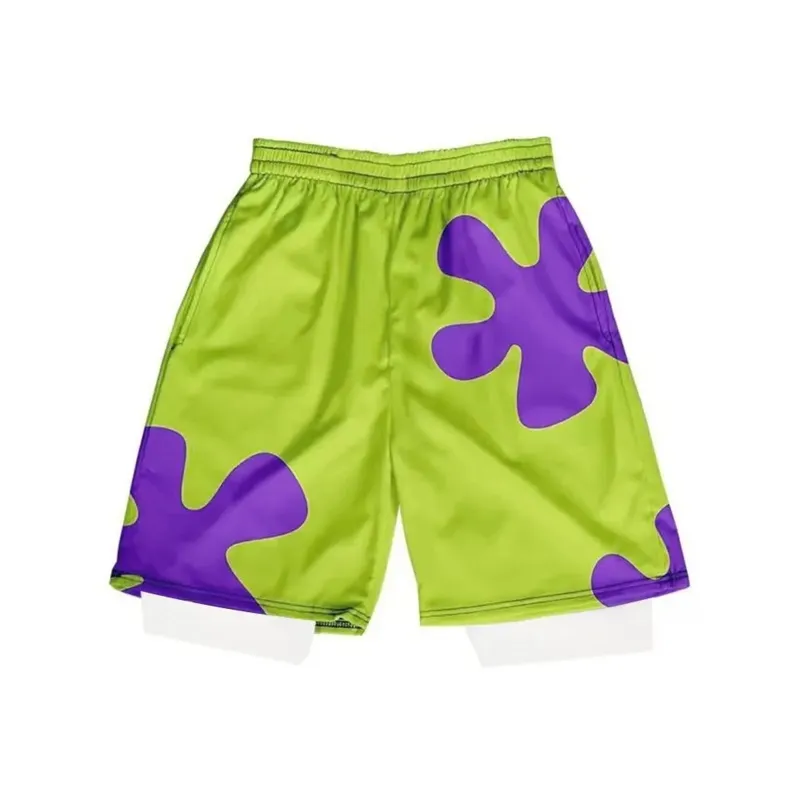 SPONGEBOB SQUAREPANTS Casual Shorts Unisex-1
