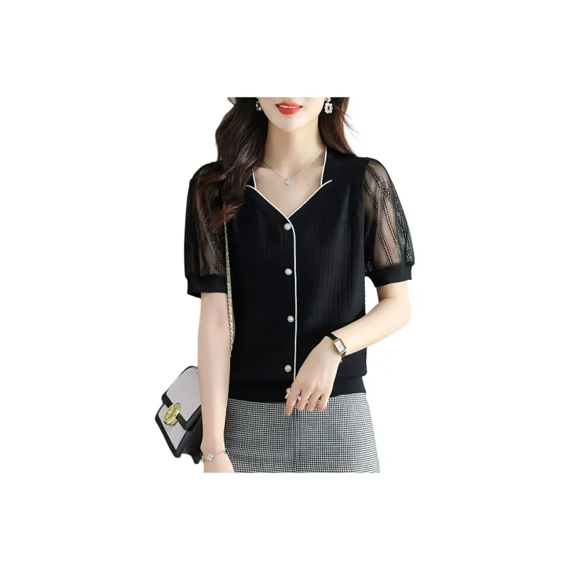 Mu Xiao Xin T Shirts Women's-0