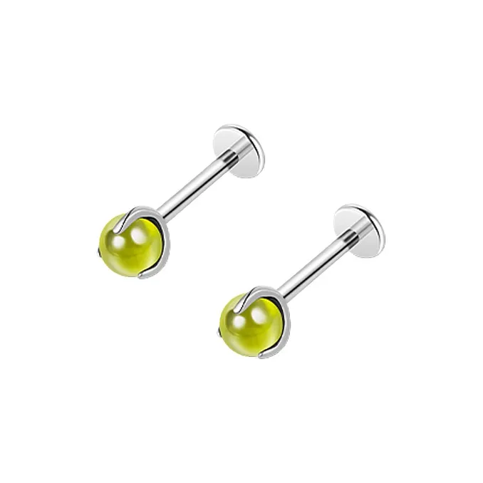 Daisy Dream Titanium Alloy Stud Earrings Unisex-10