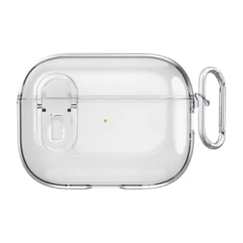 Yoobao Compatibility AirPods Full Collection TPU Transparent Ice Crystal Lock Design Headphone Cases