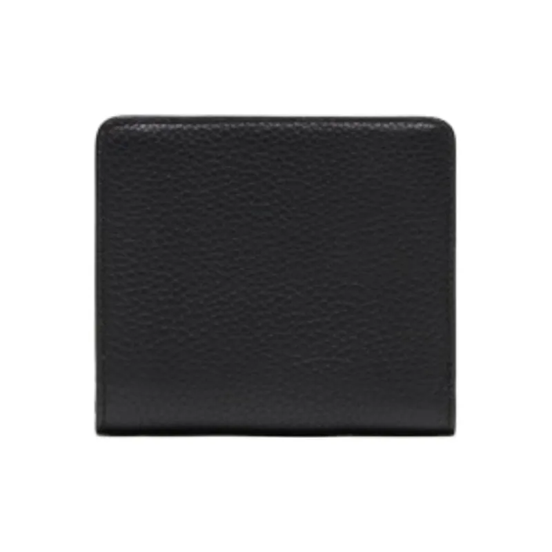 LACOSTE Leather Wallet Women's Black-1