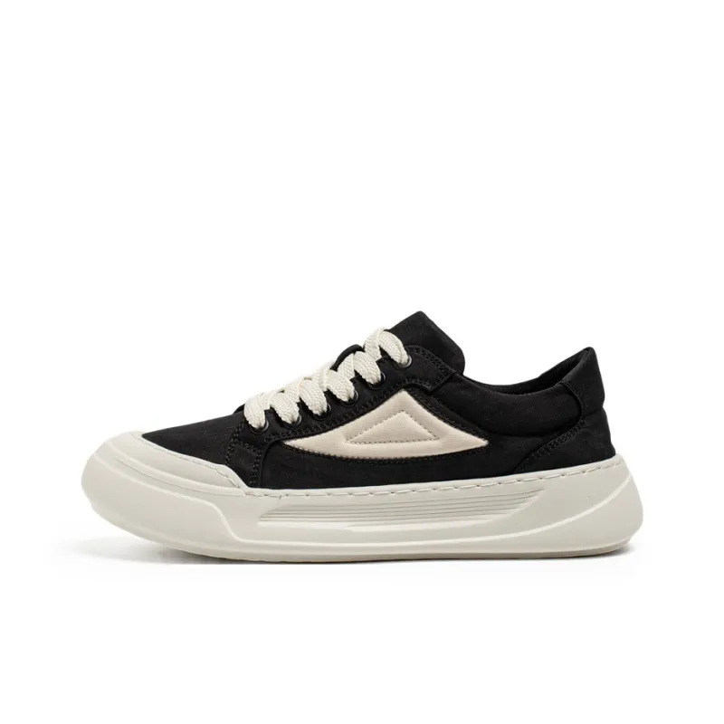 Slip Resistant, Abrasion Resistant, Breathable Low Top Essential Canvas Shoes For Casual Wear Men's-6