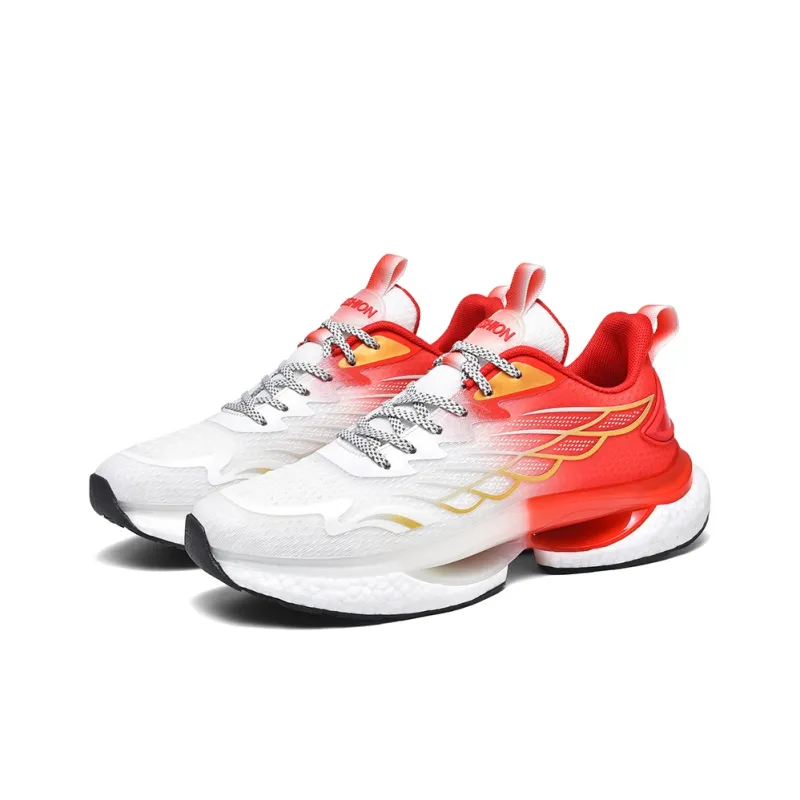 Ncmt Cushioning, Slip Resistant, Abrasion Resistant, Breathable, Support Low Top Running Shoes Unisex-2