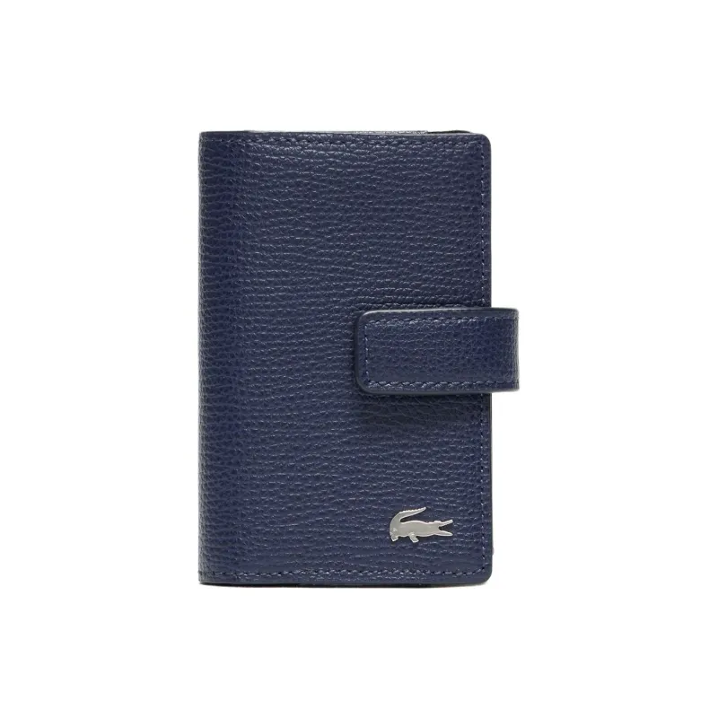 LACOSTE Cow Leather Key Pouch Men's Marine Blue-0