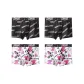 4 Pack (2 Black Text+2 White Bear)