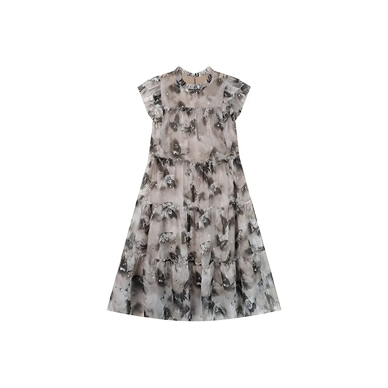 LUYOUYE Short Sleeved Dress Women's-2