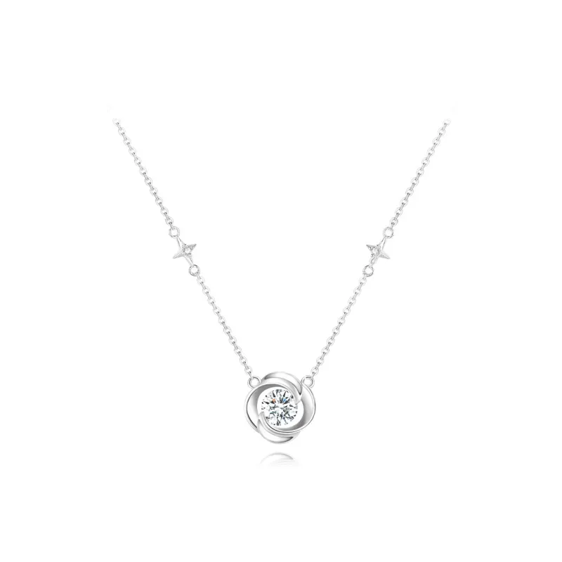 FANFRI Zircon Necklaces Women's Sweet Box-8