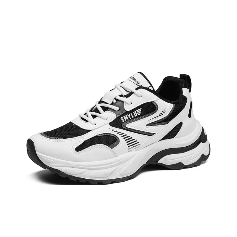 ROBINHOOD Cushioning, Slip Resistant, Abrasion Resistant, Coverage, Support Low Top Chunky Sneakers Men's-2