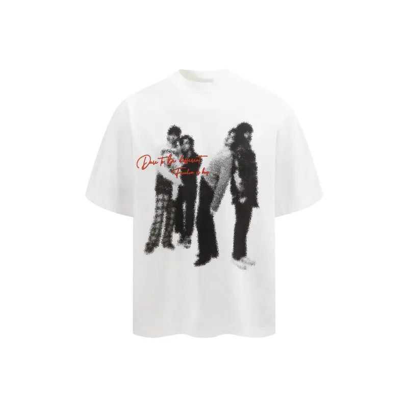 WKOOG T Shirts Unisex White-0
