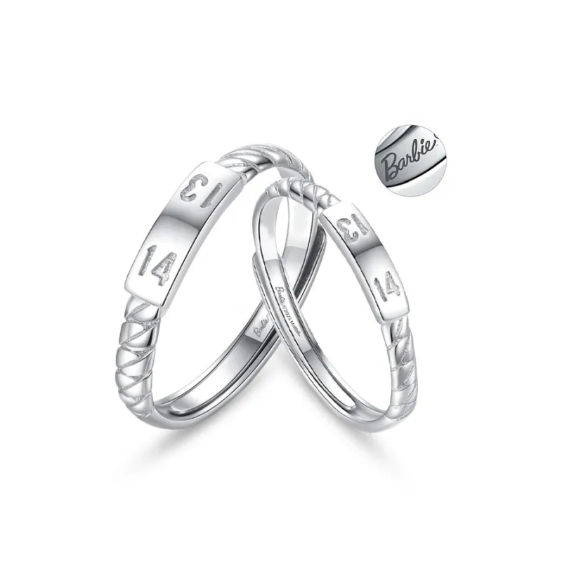 Barbie S925 Silver Rings Unisex-0