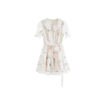 YGPRW Short Sleeved Dress Women's